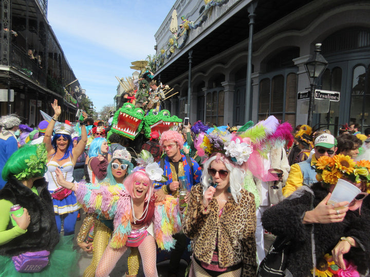 mardi gras tinsel jacket
