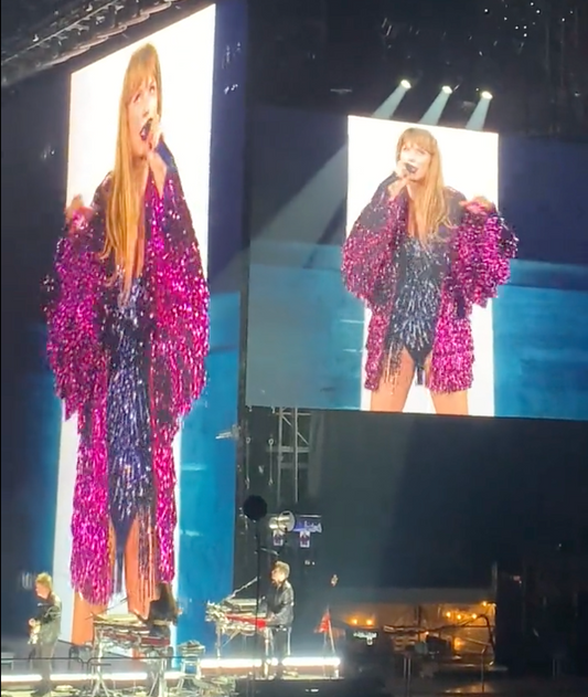 Taylor Swift's Dazzling Tinsel Jacket: The Style Statement of the Era's Tour