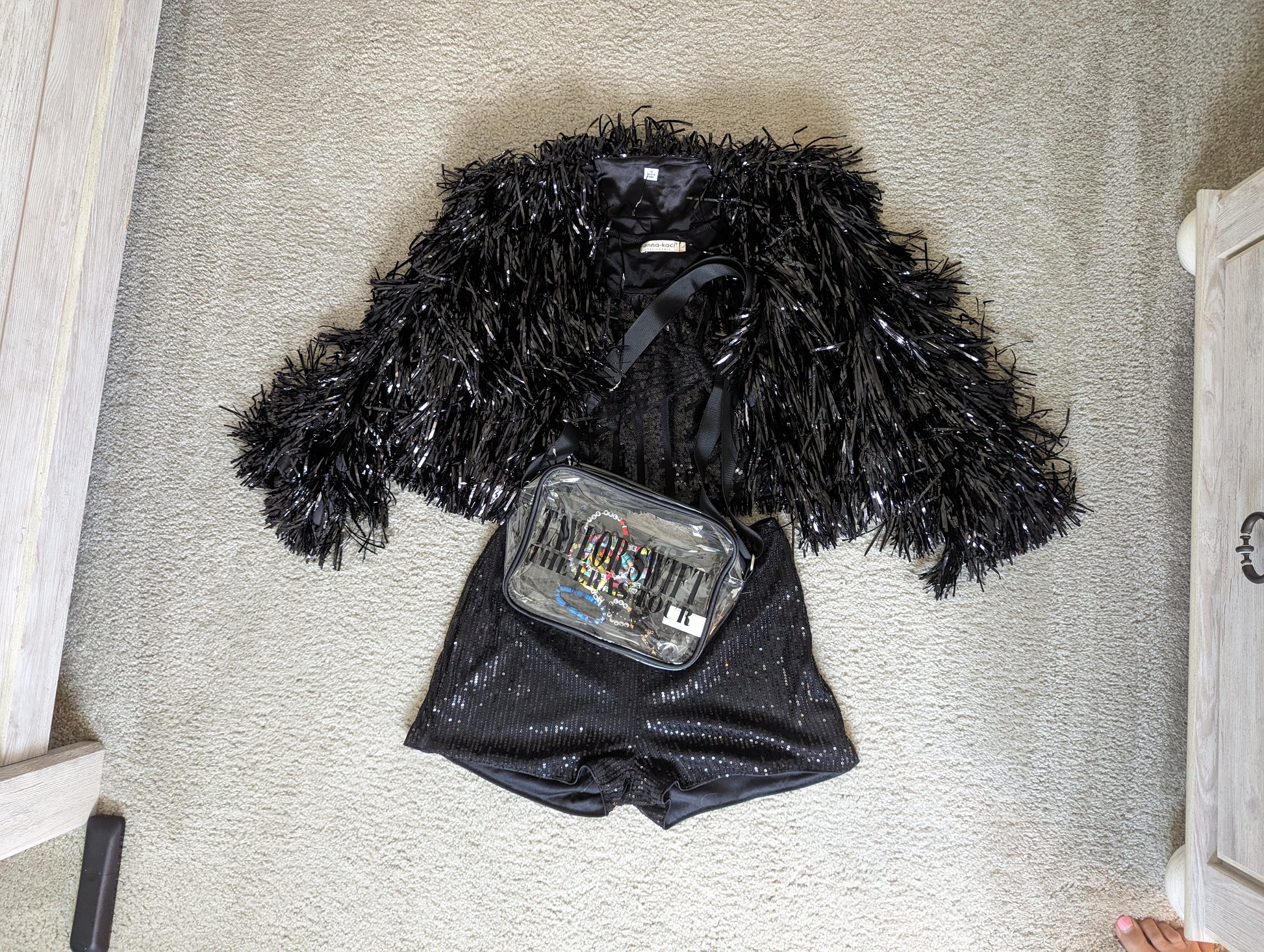 Tinsel Fringe Jacket Gold Studio 54 Christmas Gift Styles Burning Rave  Sparkly Outfit Party Festival Disco 70s Kimono Costume Sequin Harry -   Norway